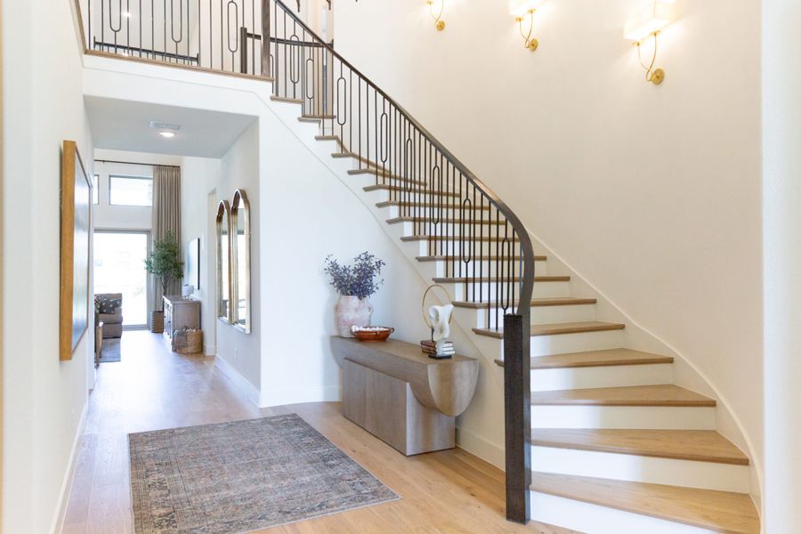 Representative furnished interior of a home built from the 5071 by Tradition Homes in Lakewood at Brookhollow – 60′ Lots, Prosper (Image 32).
