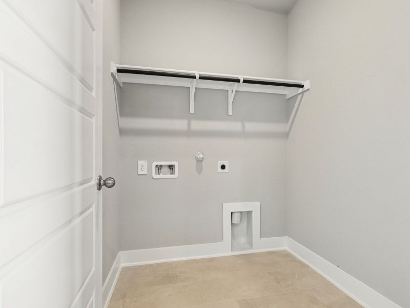 Spacious, unfurnished interior of a new home in Arcadia Ridge - Premier Series, San Antonio (Image 23). Spacious, unfurnished interior of a new home in Arcadia Ridge - Premier Series, San Antonio (Image 23).