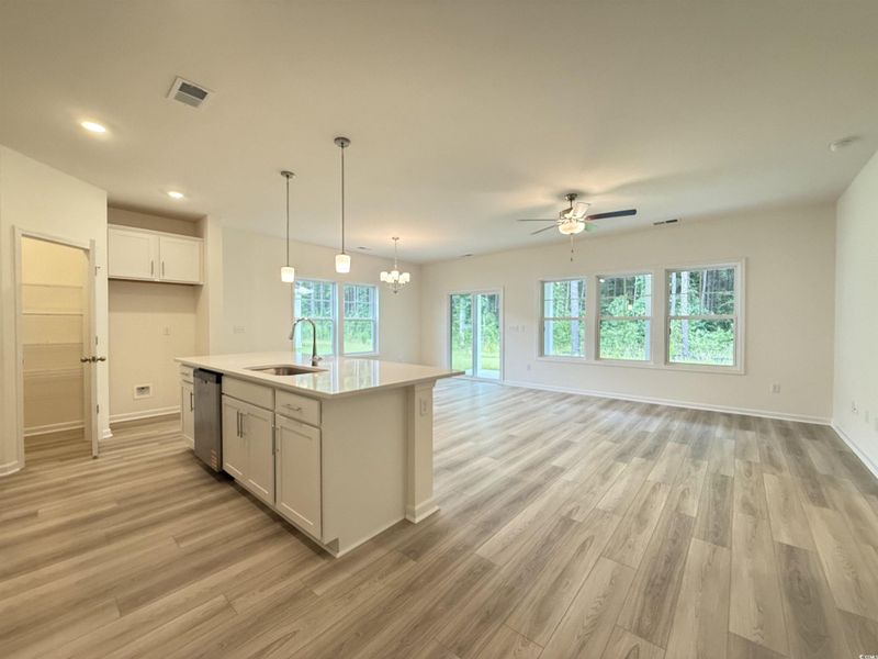 Spacious, unfurnished interior of a new home in Beach Gardens, Conway (Image 10). Spacious, unfurnished interior of a new home in Beach Gardens, Conway (Image 10).