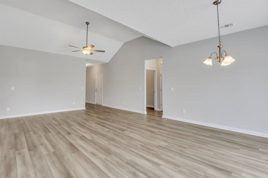 Representative unfurnished interior of a home built from the The Brunsen by RTS Homes in Doctor's Creek, Ludowici (Image 17).