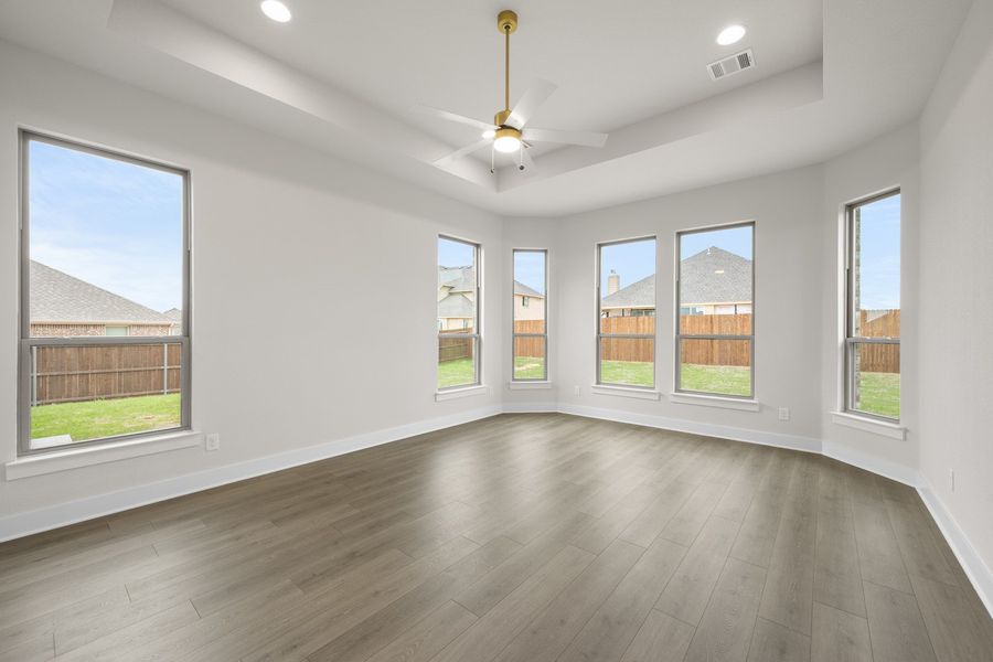 Spacious, unfurnished interior of a new home in Hayes Crossing, Midlothian (Image 15). Spacious, unfurnished interior of a new home in Hayes Crossing, Midlothian (Image 15).