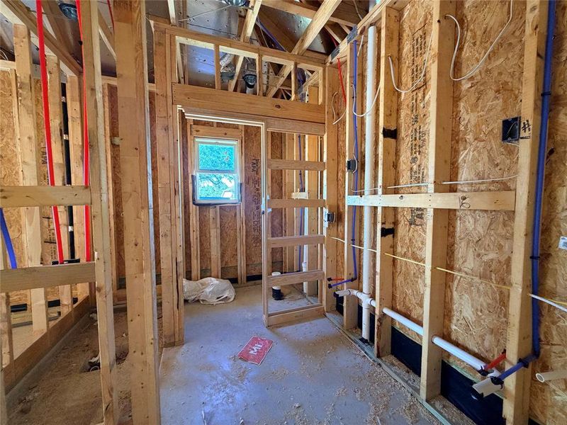 In-progress construction of a new home in Monarch Manor, Poolville, TX (Image 3).