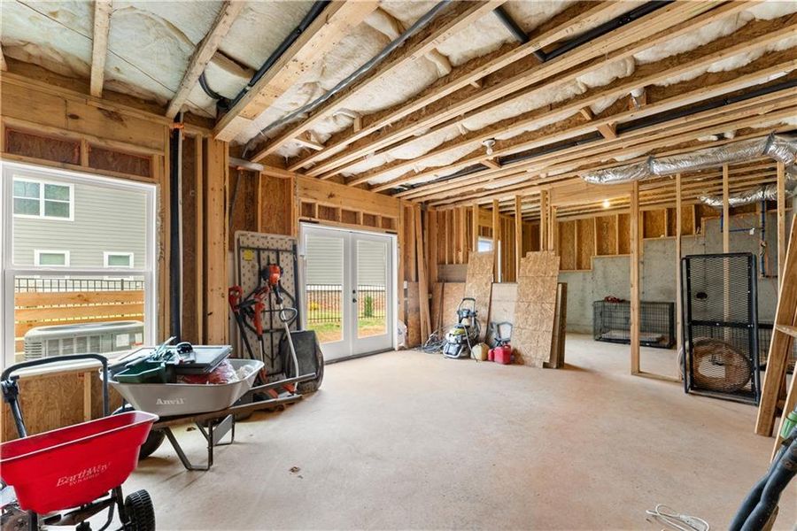 In-progress construction of a new home in , Jefferson, GA (Image 46).