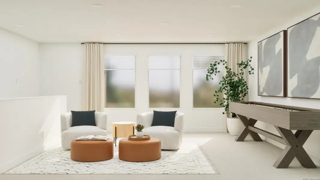 Furnished interior view inside a new home in Grace Valley, Cibolo (Image 5).