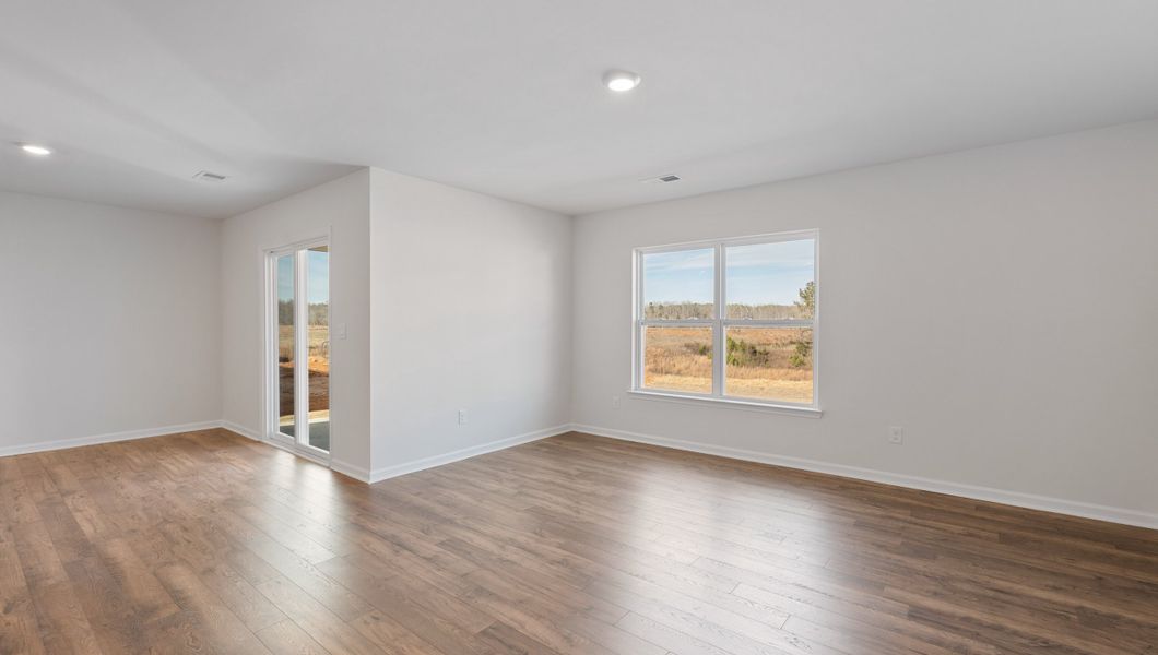 Representative unfurnished interior of a home built from the CALI by D.R. Horton in Waverly Station, Greenwood (Image 19).