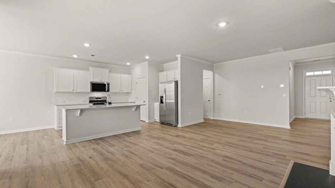 Spacious, unfurnished interior of a new home in Liberty Crossing, Braselton (Image 16).