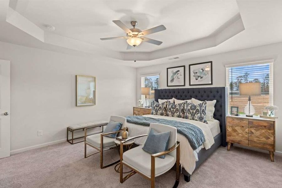 Furnished interior view inside a new home in Sandtown Falls, South Fulton (Image 5).
