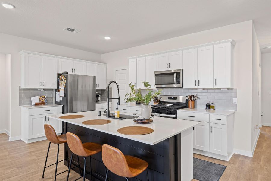 Furnished interior view inside a new home in Hartland Ranch, Lockhart (Image 7). Furnished interior view inside a new home in Hartland Ranch, Lockhart (Image 7).