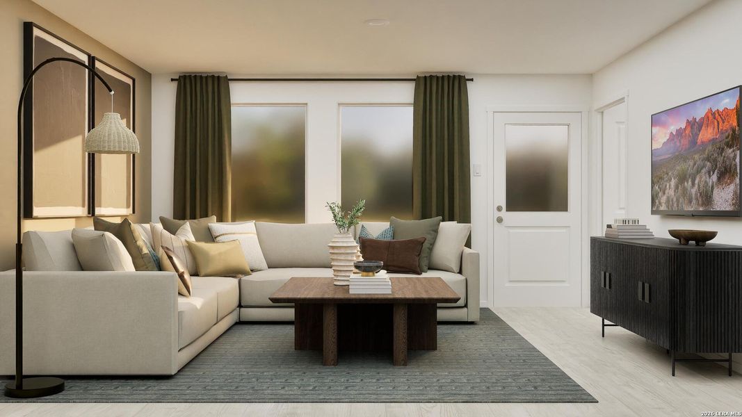 Furnished interior view inside a new home in Grace Valley, Marion (Image 3).