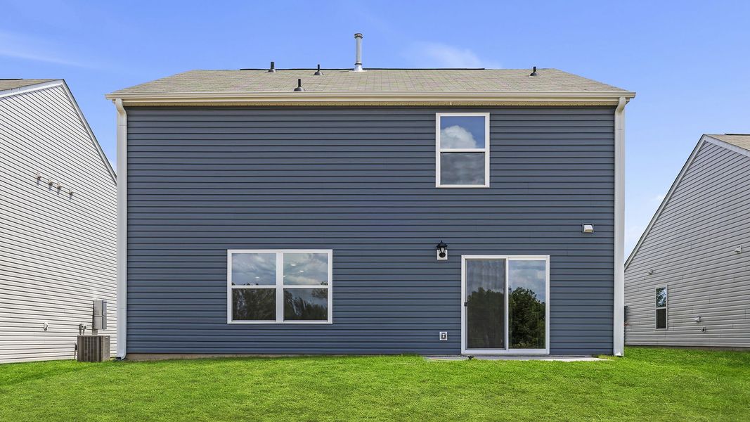 Exterior details and patio area of a home in Baxter Village, Boiling Springs (Image 22). Exterior details and patio area of a home in Baxter Village, Boiling Springs (Image 22).