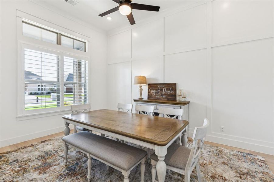 Could be an office or formal dining Could be an office or formal dining