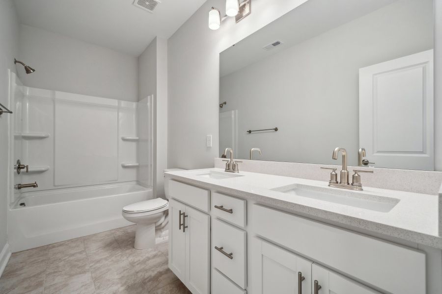 Furnished interior view inside a new home in Stafford at Langtree, Mooresville (Image 22).