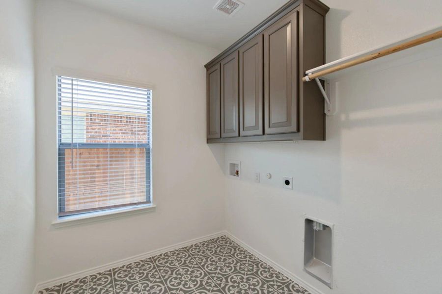 Laundry Room | Concept 2870 at Chisholm Hills in Cleburne, TX by Landsea Homes