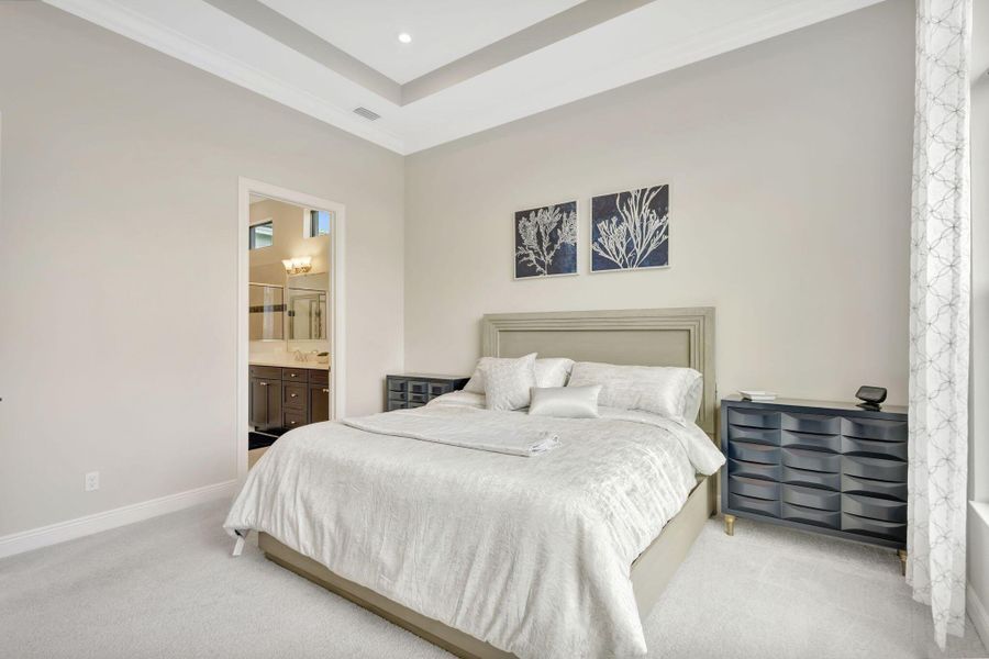 Furnished interior view inside a new home in , Port St. Lucie (Image 40).