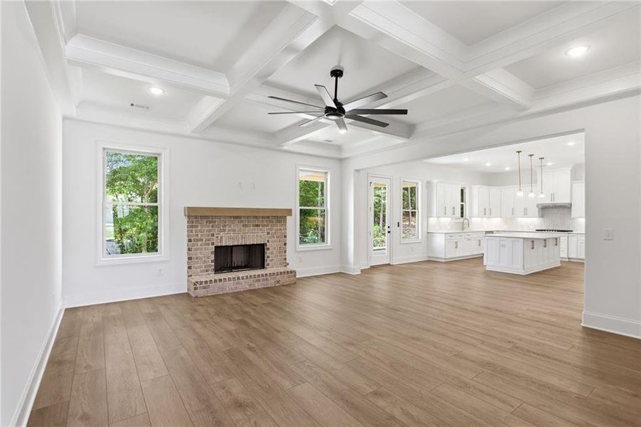 Spacious, unfurnished interior of a new home in , Marietta (Image 27). Spacious, unfurnished interior of a new home in , Marietta (Image 27).