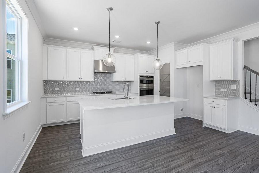 Furnished interior view inside a new home in Auburn Glen, Dacula (Image 13).