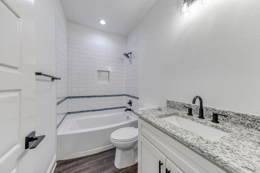 Representative furnished interior of a home built from the Lucas by Zeal Home Builders in Echo Grove, Poolville (Image 92).