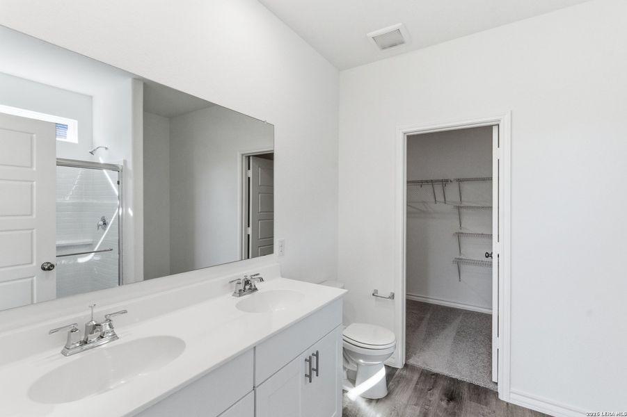 Furnished interior view inside a new home in Corley Farms, Boerne (Image 4).