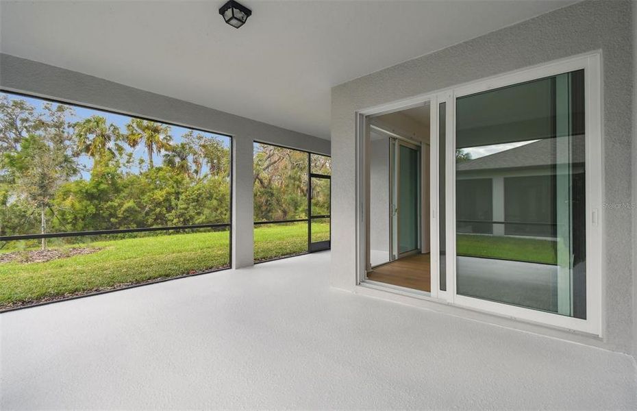 Screened Covered Lanai