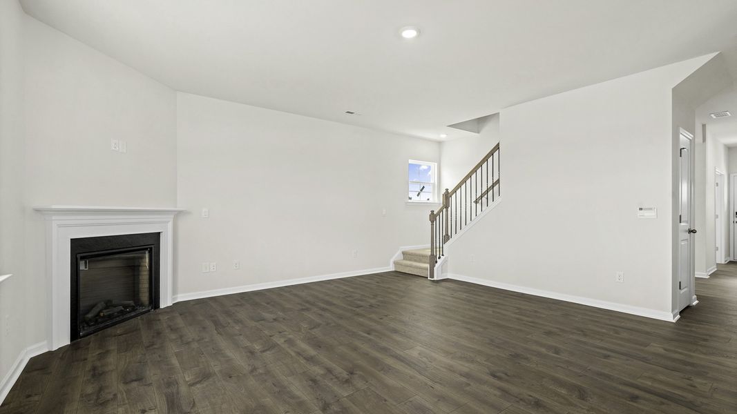Spacious, unfurnished interior of a new home in The Preserve at Kinsley, Jamestown (Image 12).
