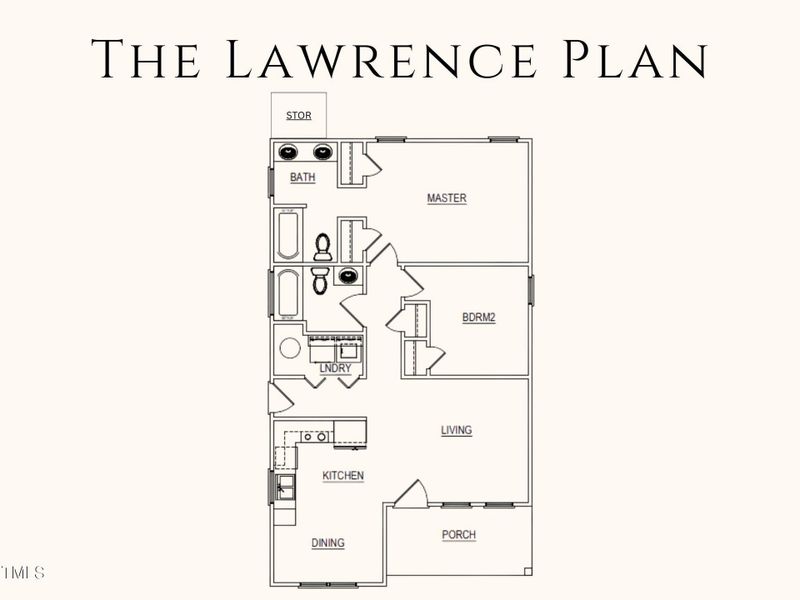 Lawrence Left Floor Plan Storage