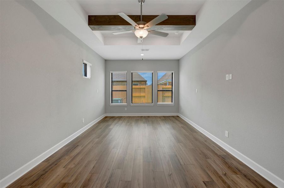 Spacious, unfurnished interior of a new home in Riceland - Enclave Collection, Mont Belvieu (Image 24). Spacious, unfurnished interior of a new home in Riceland - Enclave Collection, Mont Belvieu (Image 24).
