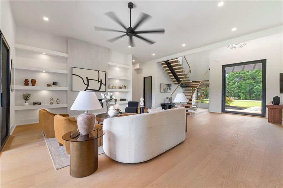 Furnished interior view inside a new home in , McDonough (Image 10).