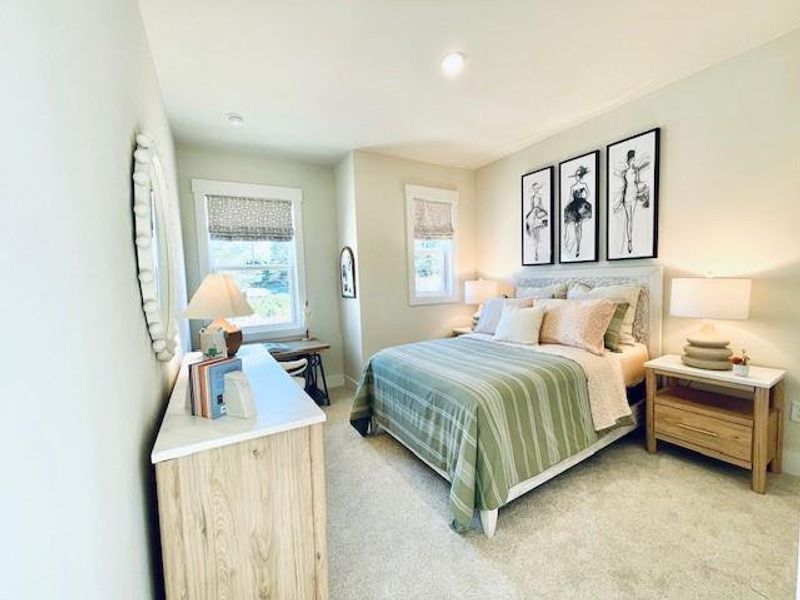 Furnished interior view inside a new home in Towne Village at Suwanee Dam, Sugar Hill (Image 34).