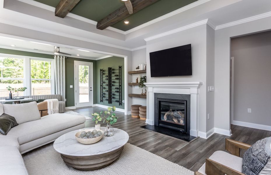 Representative furnished interior of a home built from the Mainstay by Del Webb in Del Webb at Chatham Park, Pittsboro (Image 10).