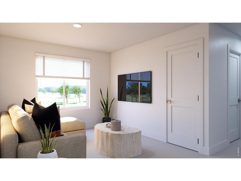 Furnished interior view inside a new home in Pintail Commons at Johnstown Village, Johnstown (Image 3).