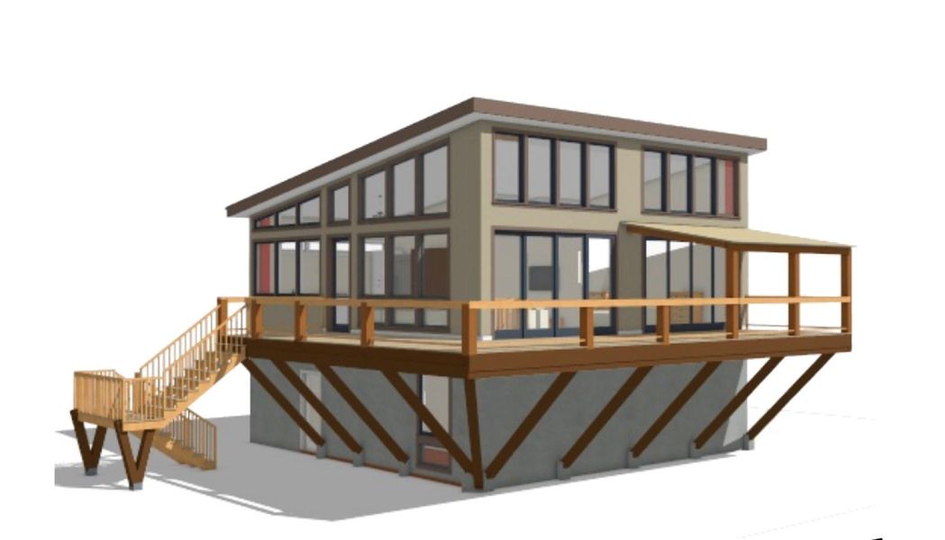 Exterior rendering of this home design in , Sherrills Ford, NC (Image 1).