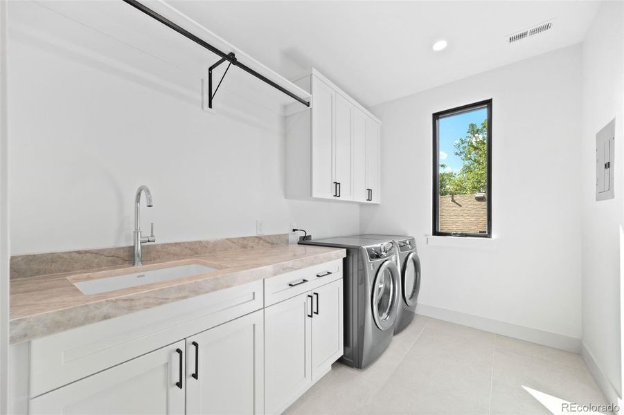 Furnished interior view inside a new home in , Denver (Image 14).