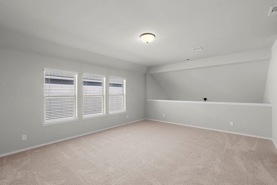 Spacious, unfurnished interior of a new home in The Trails 50', New Caney (Image 16).