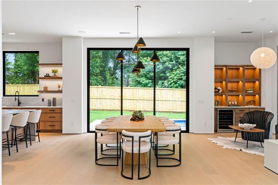 Furnished interior view inside a new home in , Atlanta (Image 33). Furnished interior view inside a new home in , Atlanta (Image 33).