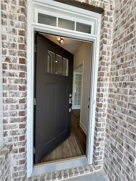 Exterior details and patio area of a home in , Hiram (Image 3).