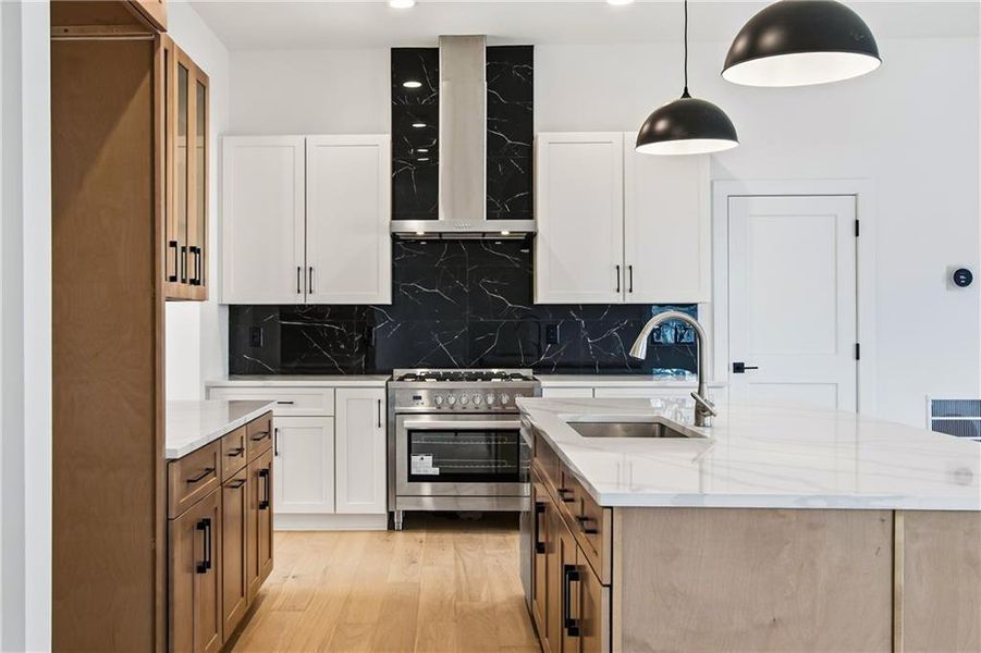 Furnished interior view inside a new home in , Atlanta (Image 3). Furnished interior view inside a new home in , Atlanta (Image 3).