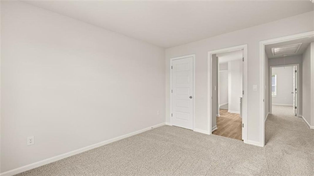 Spacious, unfurnished interior of a new home in Preserve at Dove Creek, Winder (Image 22).