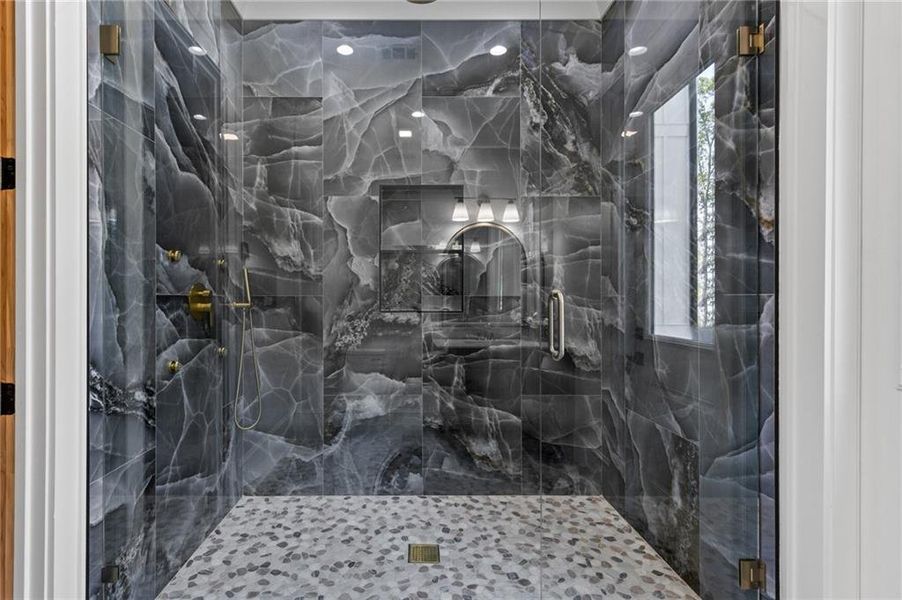 Close-up of interior finishes inside a home in , Dacula (Image 22).