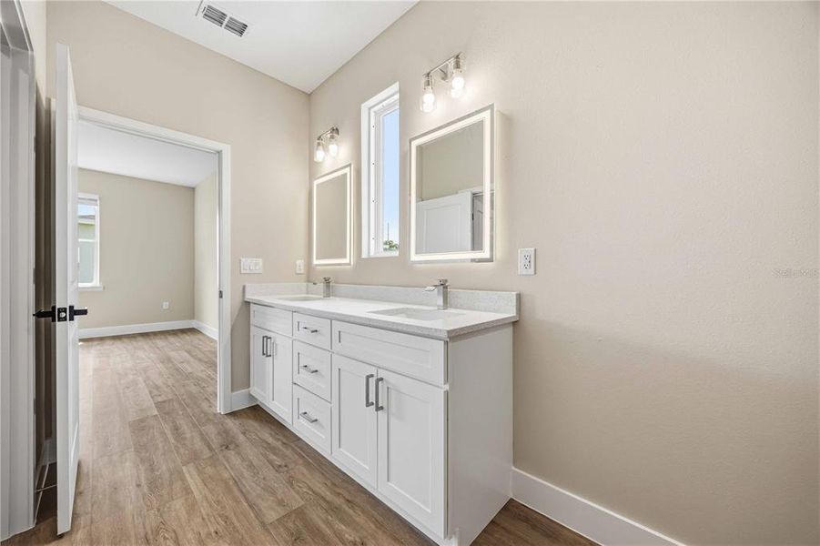 Furnished interior view inside a new home in , Winter Haven (Image 11). Furnished interior view inside a new home in , Winter Haven (Image 11).