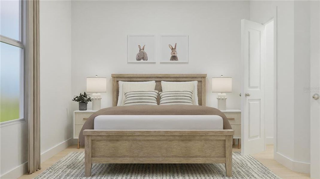 Furnished interior view inside a new home in , Kissimmee (Image 8).