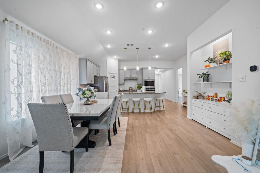 Furnished interior view inside a new home in , Cypress (Image 13).