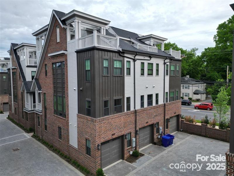 Front exterior of a new home in , Charlotte, NC, highlighting curb appeal (Image 18). Front exterior of a new home in , Charlotte, NC, highlighting curb appeal (Image 18).