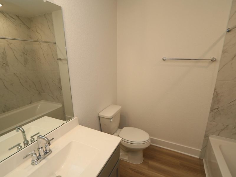 Furnished interior view inside a new home in Miller's Pond, Rosenberg (Image 5). Furnished interior view inside a new home in Miller's Pond, Rosenberg (Image 5).