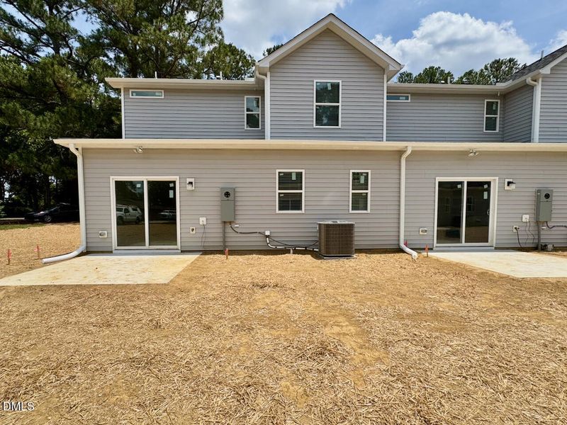 Rear Elevation Rear Elevation