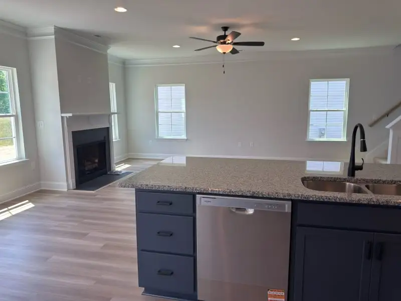 Furnished interior view inside a new home in Miller's Reserve, Winston-Salem (Image 4).