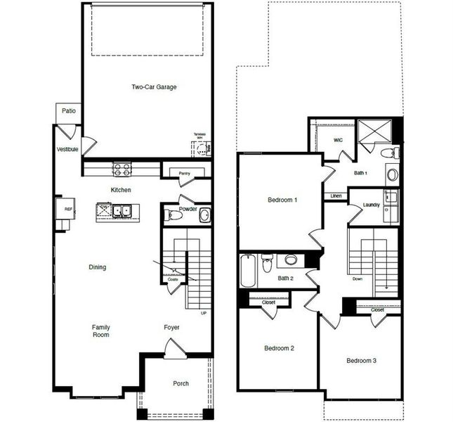 D.R. Horton's Cashew Floorplan - All Home and community information, including pricing, included features, terms, availability and amenities, are subject to change at any time without notice or obligation. All Drawings, pictures, photographs, video, square footages, floor plans, elevations, features, colors and sizes are approximate for illustration purposes only and will vary from the homes as built. D.R. Horton's Cashew Floorplan - All Home and community information, including pricing, included features, terms, availability and amenities, are subject to change at any time without notice or obligation. All Drawings, pictures, photographs, video, square footages, floor plans, elevations, features, colors and sizes are approximate for illustration purposes only and will vary from the homes as built.