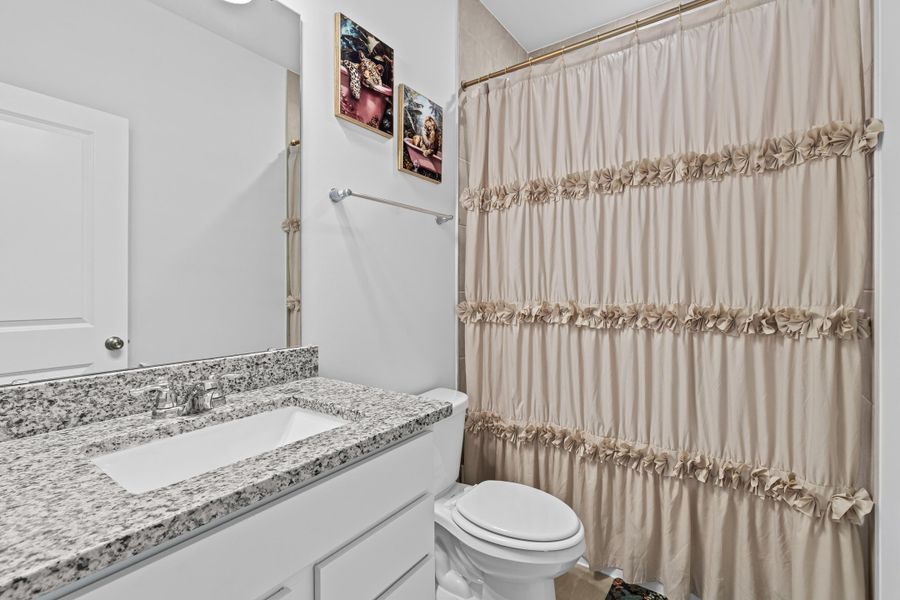 Furnished interior view inside a new home in , Charleston (Image 9).