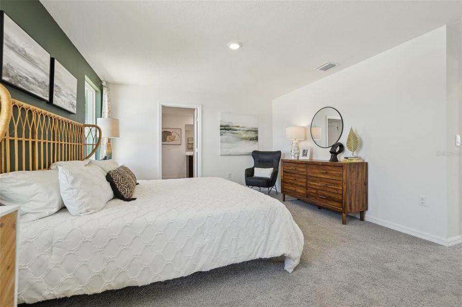 Furnished interior view inside a new home in Sherman Oaks, Brooksville (Image 31). Furnished interior view inside a new home in Sherman Oaks, Brooksville (Image 31).
