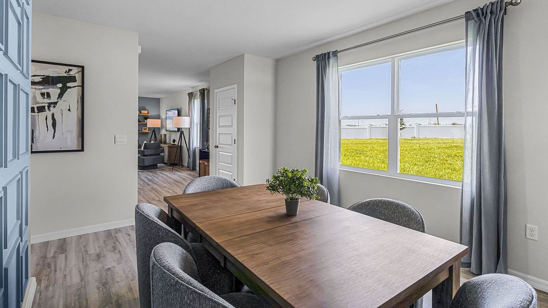 Representative furnished interior of a home built from the ALLEX by D.R. Horton in Avalon Park Tavares, Tavares (Image 6).