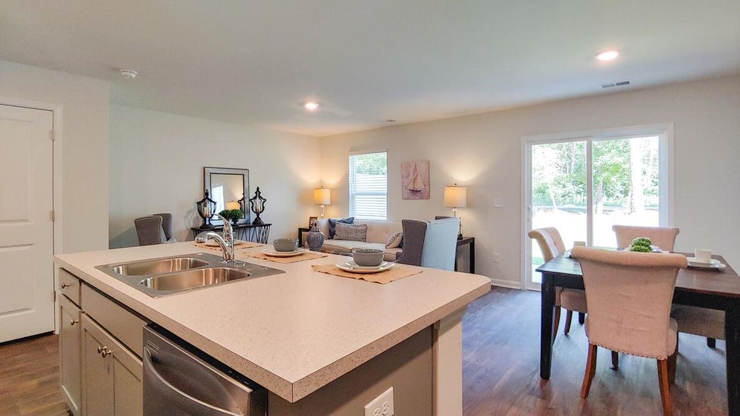 Furnished interior view inside a new home in Garbon Fields, Summerville (Image 26).